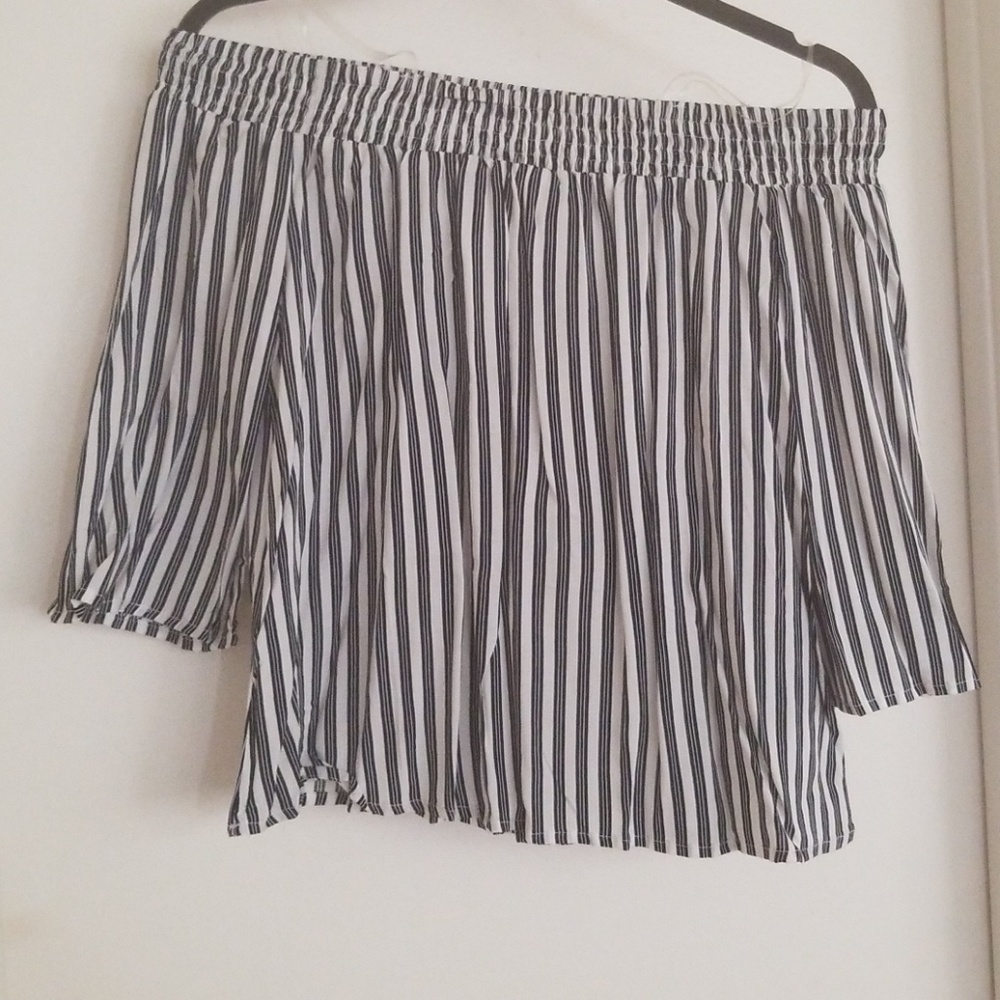 Off the shoulder blouse